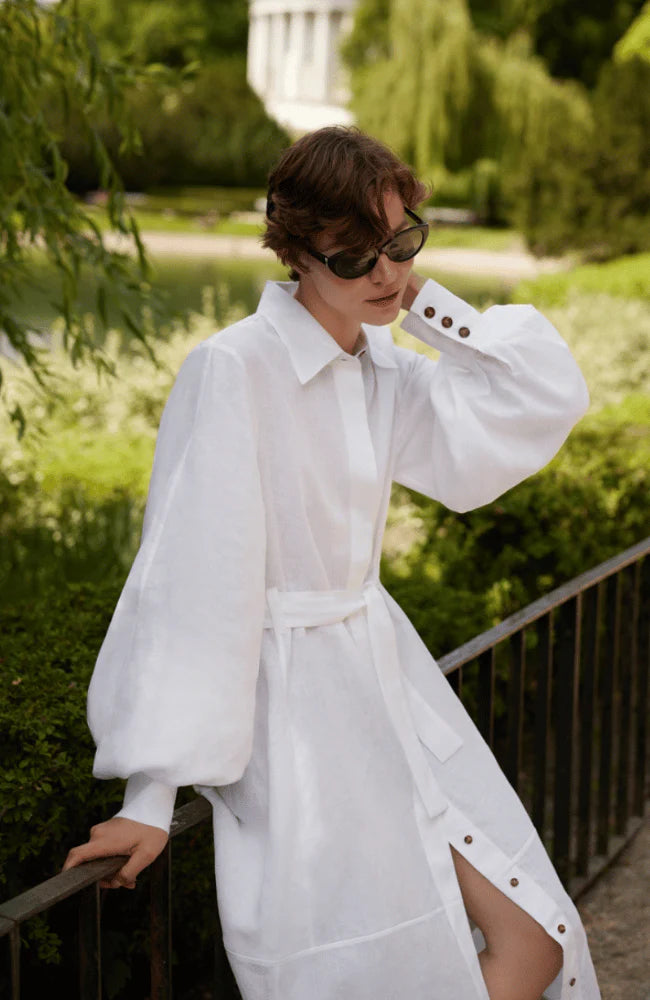 Emanou Alicia Dress White