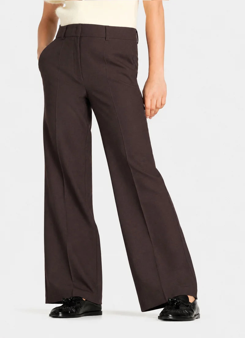 Cambio Amelie Pant - Black Bark