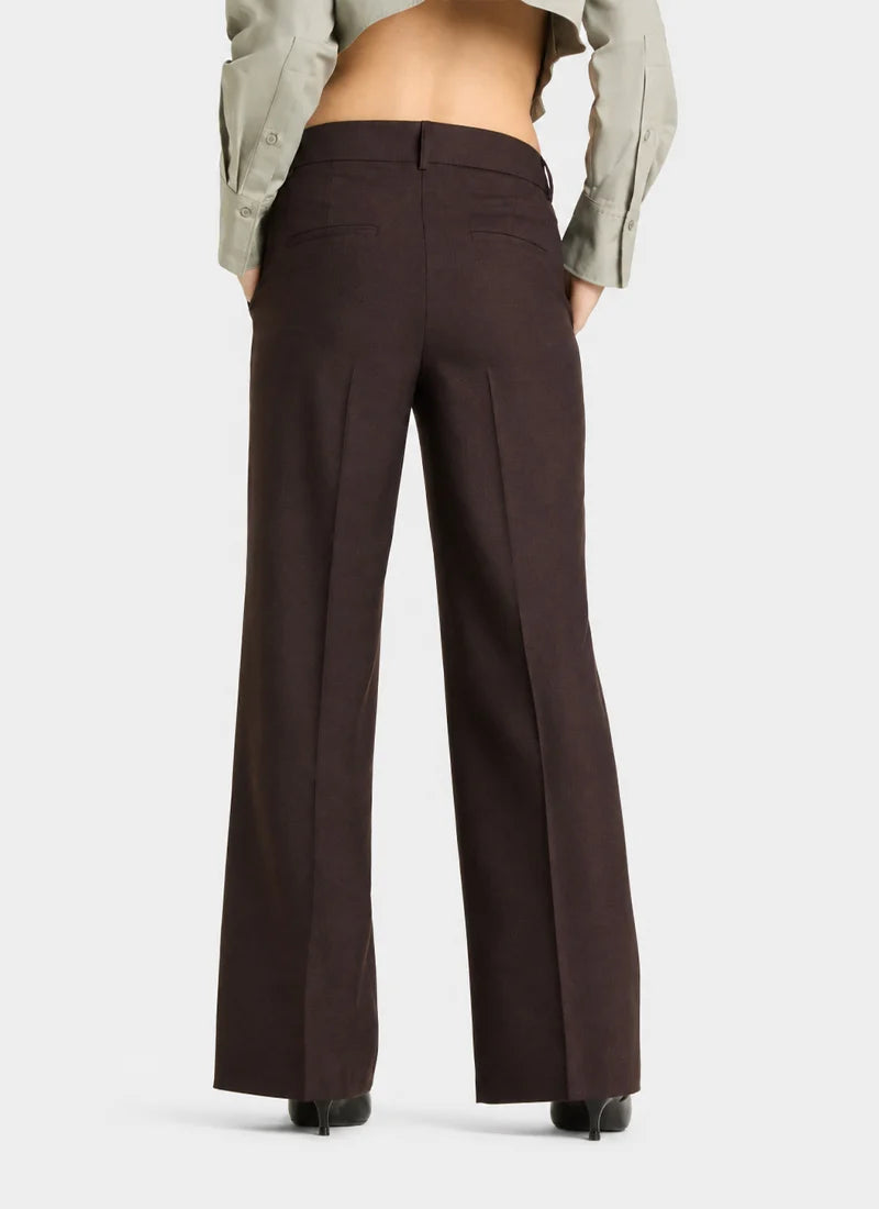Cambio Amelie Pant - Black Bark