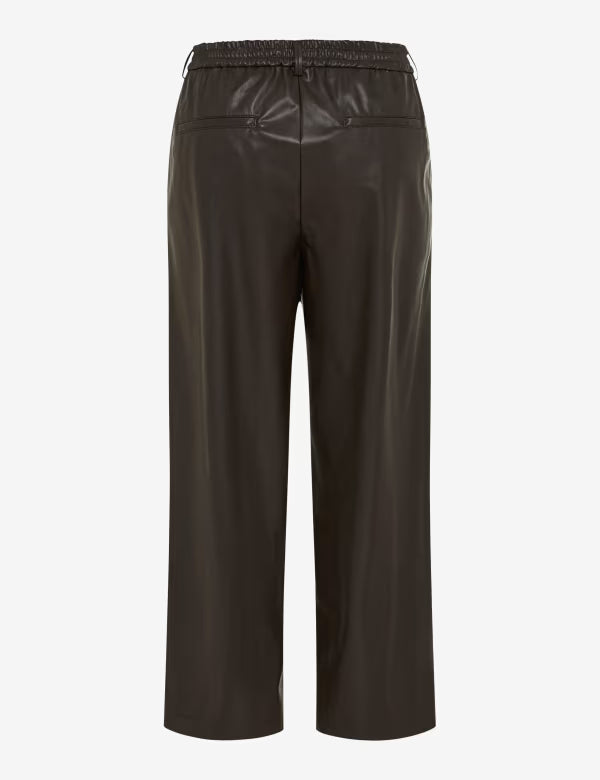 Brax Women's Wide Leg Trousers Style MAINE S - Brunette