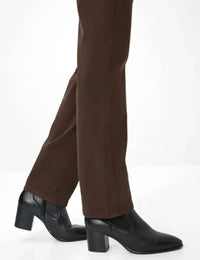 BRAX Cotton Winter Dream Trousers Style Mary - Dark Chocolat