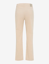 Brax Women's Cigarrete Fit Pant - Dark Ecru