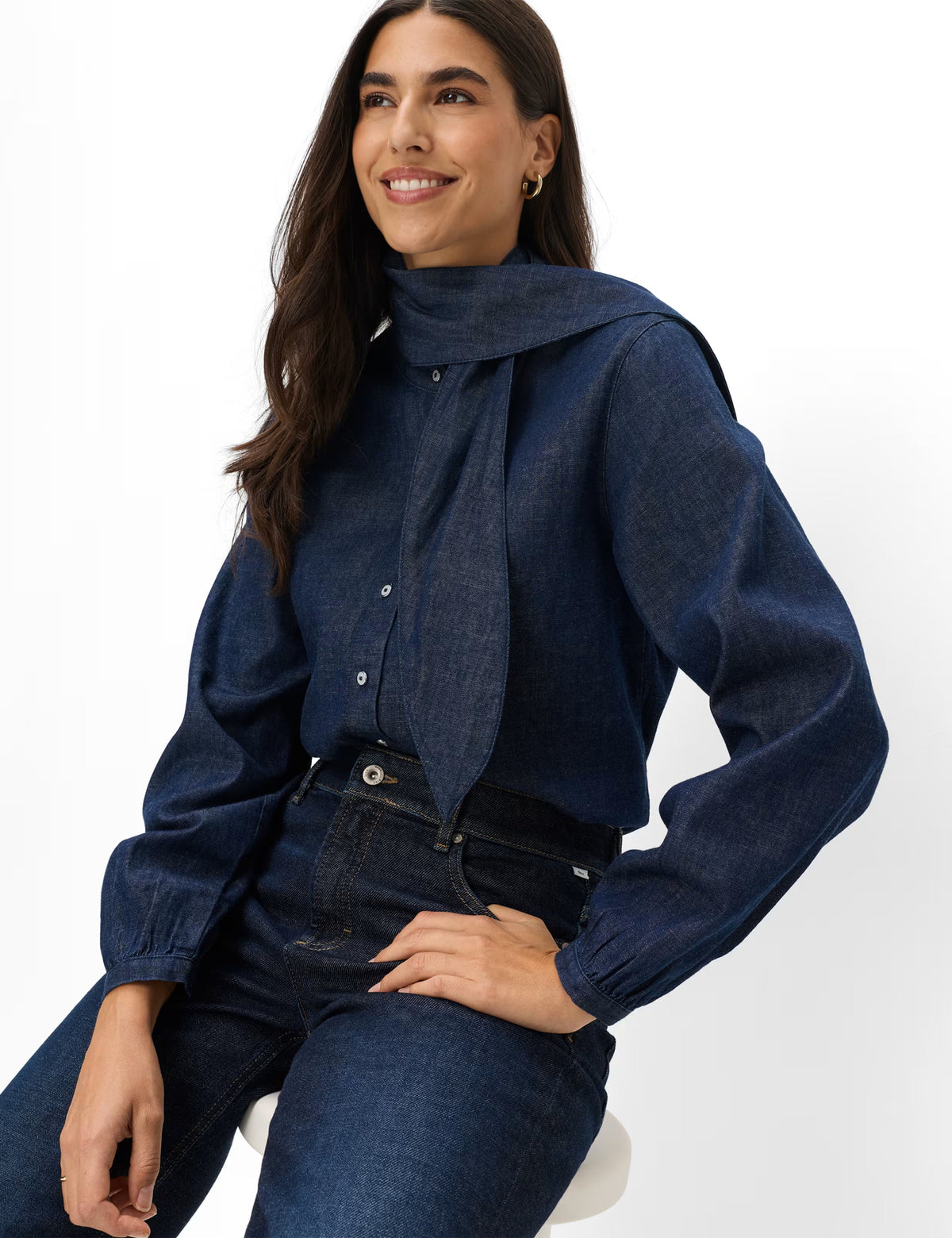 Brax Style Velia Denim Blouse