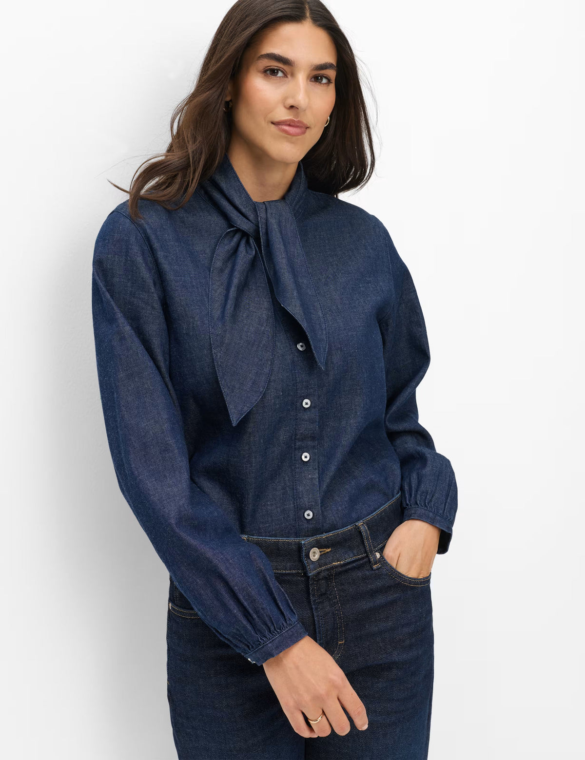 Brax Style Velia Denim Blouse