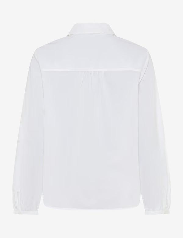 Brax Vic Frill Women's Blouse - White
