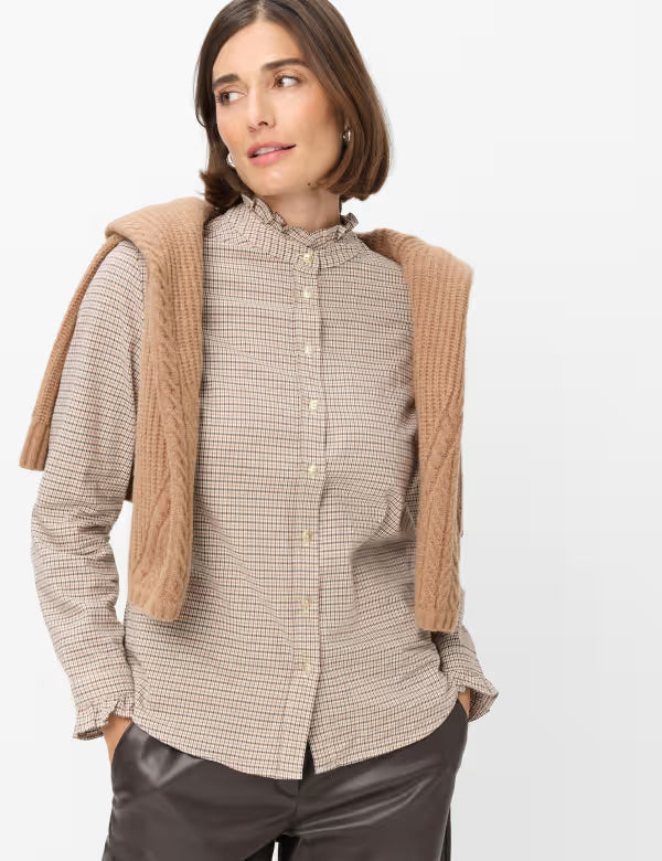 Brax Style Victoria Shirt - Soft Ecru