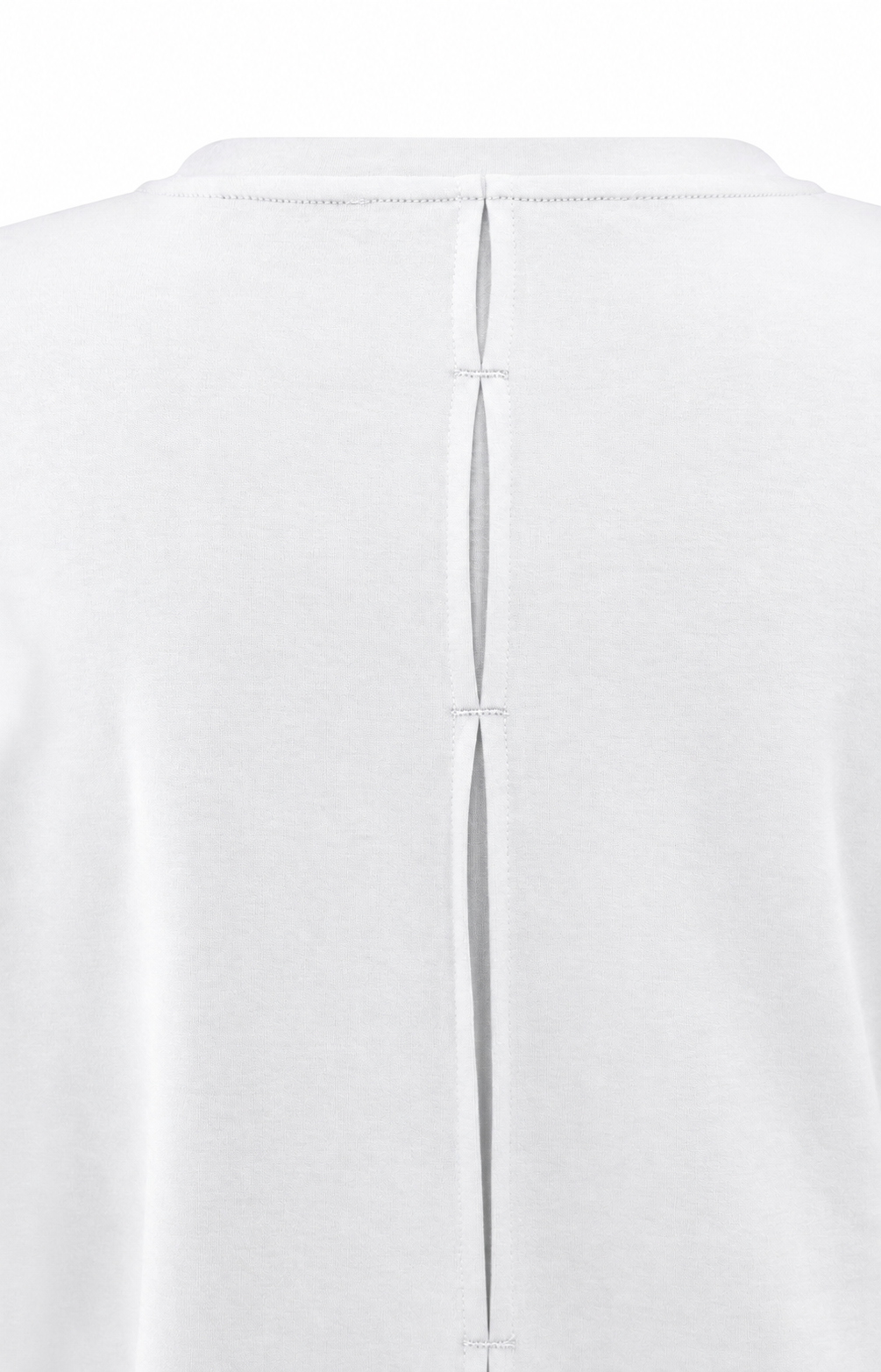 YAYA Jersey top with long sleeves and woven cuffs