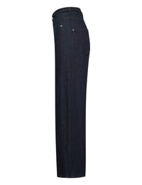 Ceinture Raffaello Rossi Sventy Bleu foncé à motif