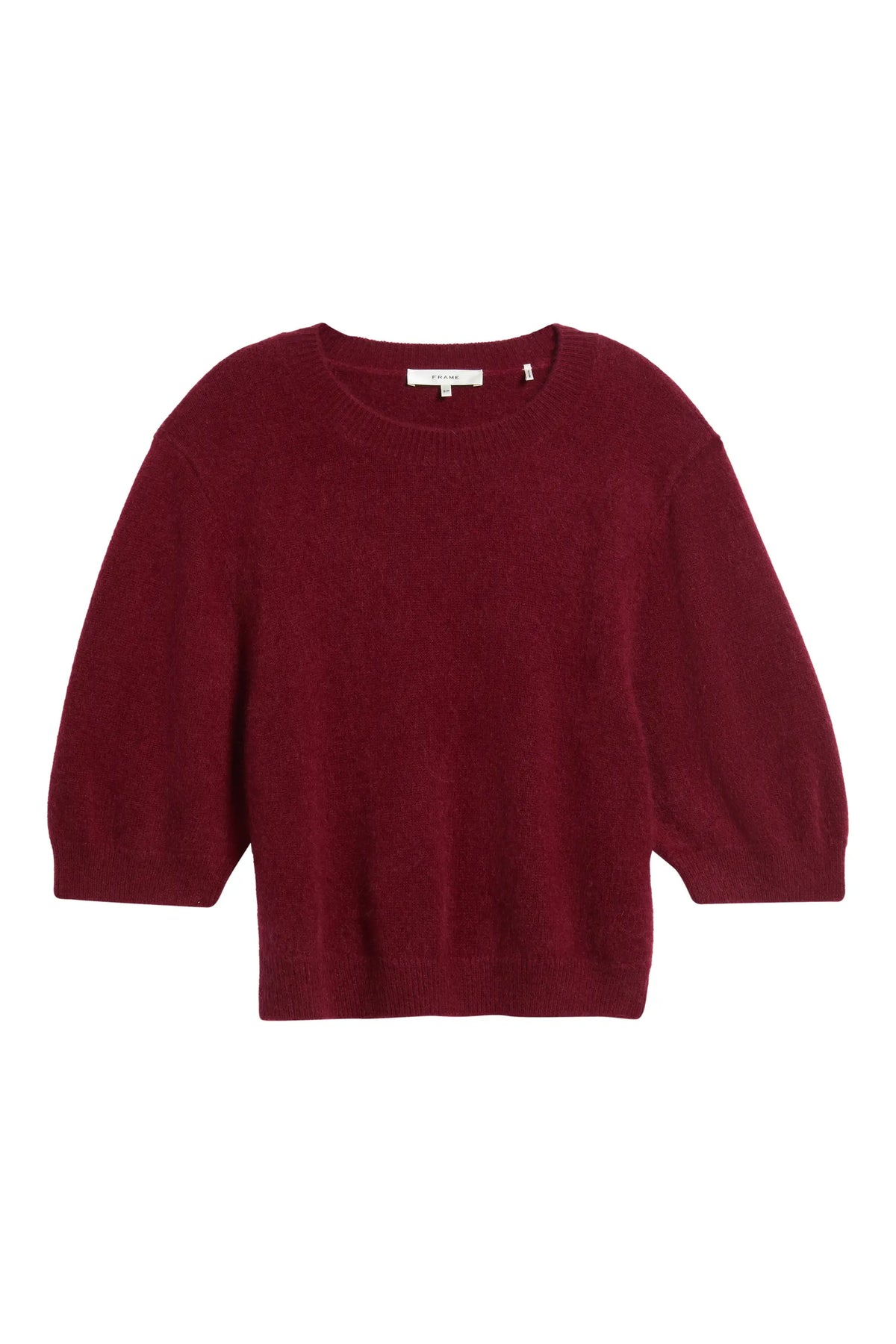 Frame The Brushed Chalet Sweater Deep Garnet