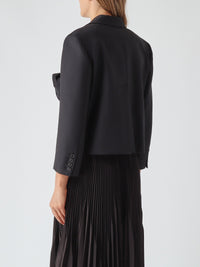 Meimeij Rosette Jacket Black