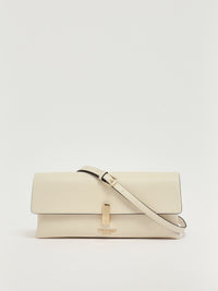Twinset Faux Leather Bag Nero/Parchment/Rosa Parisienne