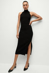 Veronica Beard Briggita Knit Halter Dress