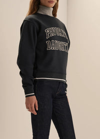 Favorite Daughter - The Collegiate Classic Sweatshirt - Navy-White