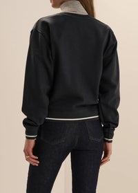 Favorite Daughter - The Collegiate Classic Sweatshirt - Navy-White