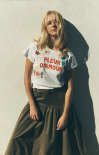 Cinq A Sept Fleur Damour Angeli Tee