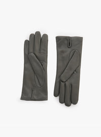 Gants en cuir Nappa Cinzia Rocca avec broderie supérieure