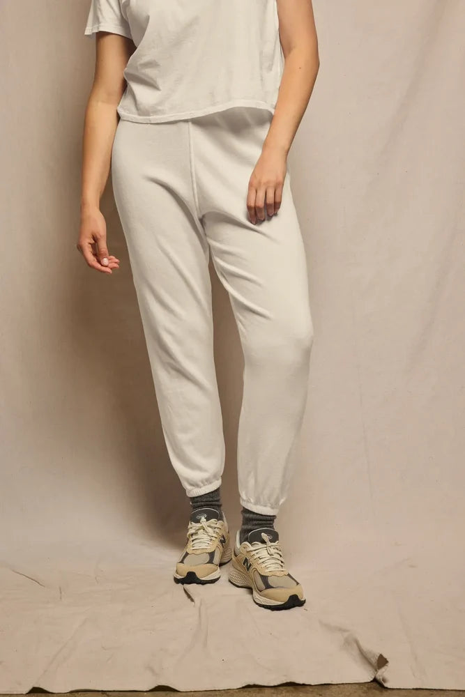 Perfect White Tee French Terry Easy Sweatpant Sugar