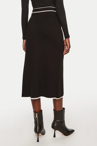 Liu Jo Double-Layered Midi Skirt