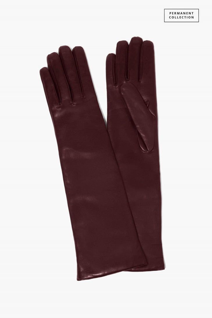 Gants Cinzia Rocca Bordeaux