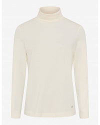 Brax Carina Women's Turtleneck - Soft Ecru