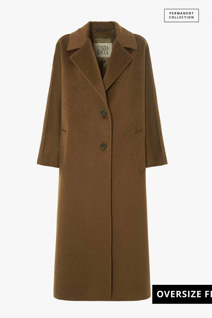 Cinzia Rocca Long Coat - Vicuna