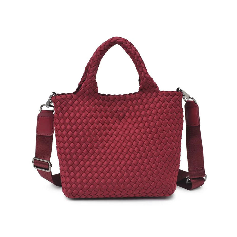 SOL+ SOLENE Small Braided Tote Bag