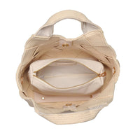 Sol And Selene Sac Fourre-Tout en Paille Tissée Resilience Crème