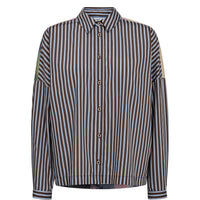 Numph Women's Long Sleeve Shirt Nuhighland Boxy - Calla Green