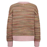 Numph Women's V-Neck Sweater Nusamia - Rosy Touch