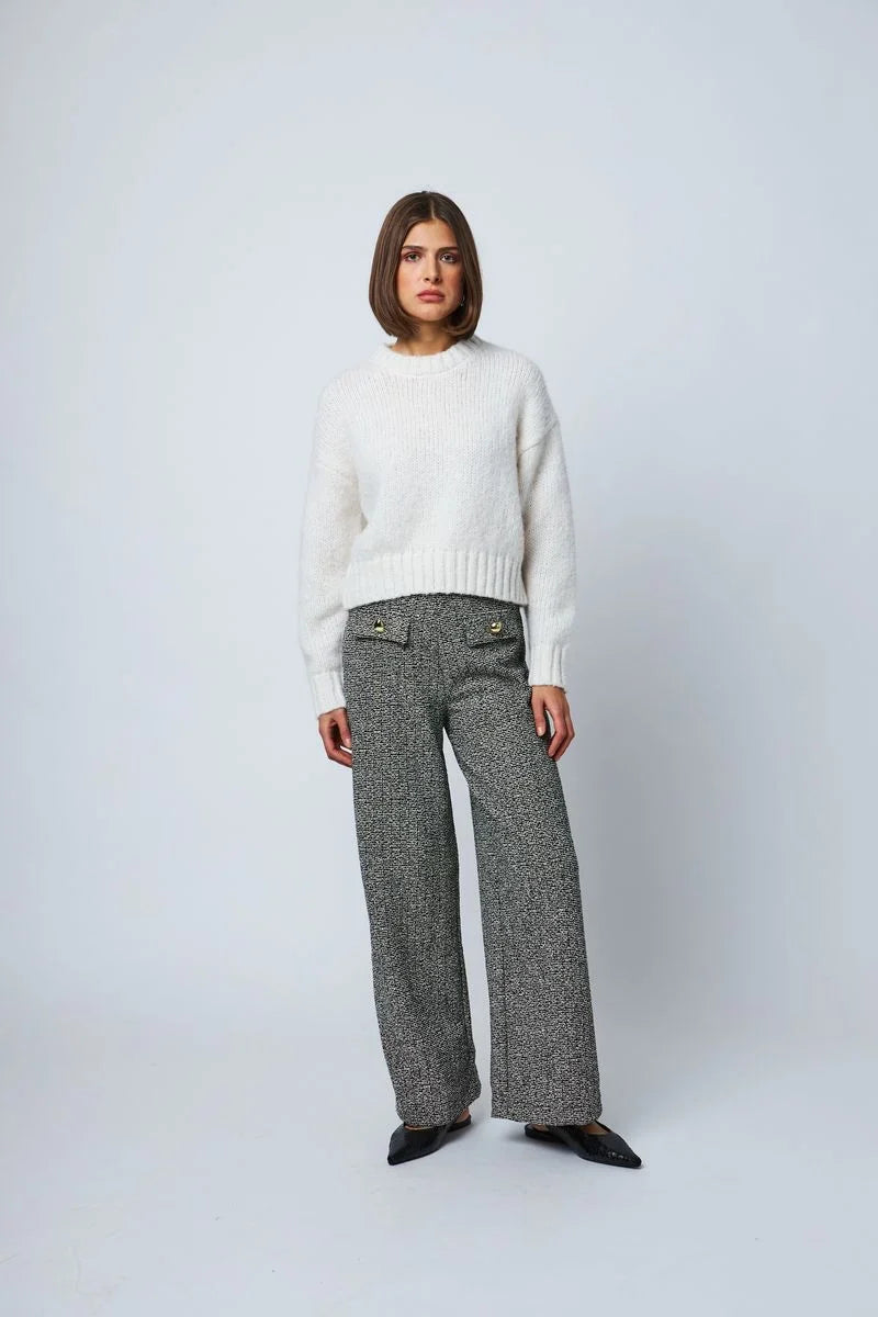 Line Hattie Sweater - Snowfall