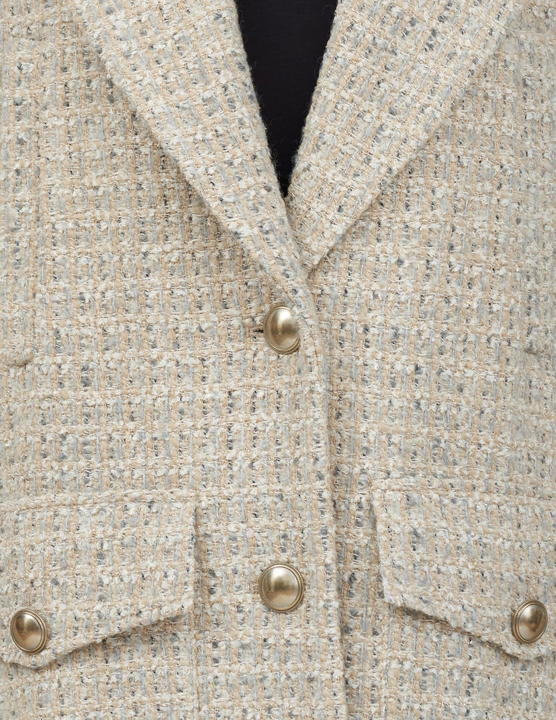 Manteau en mélange de laine tricotée Riani