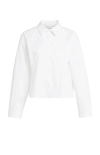 YAYA Poplin Blouse With Button Detail