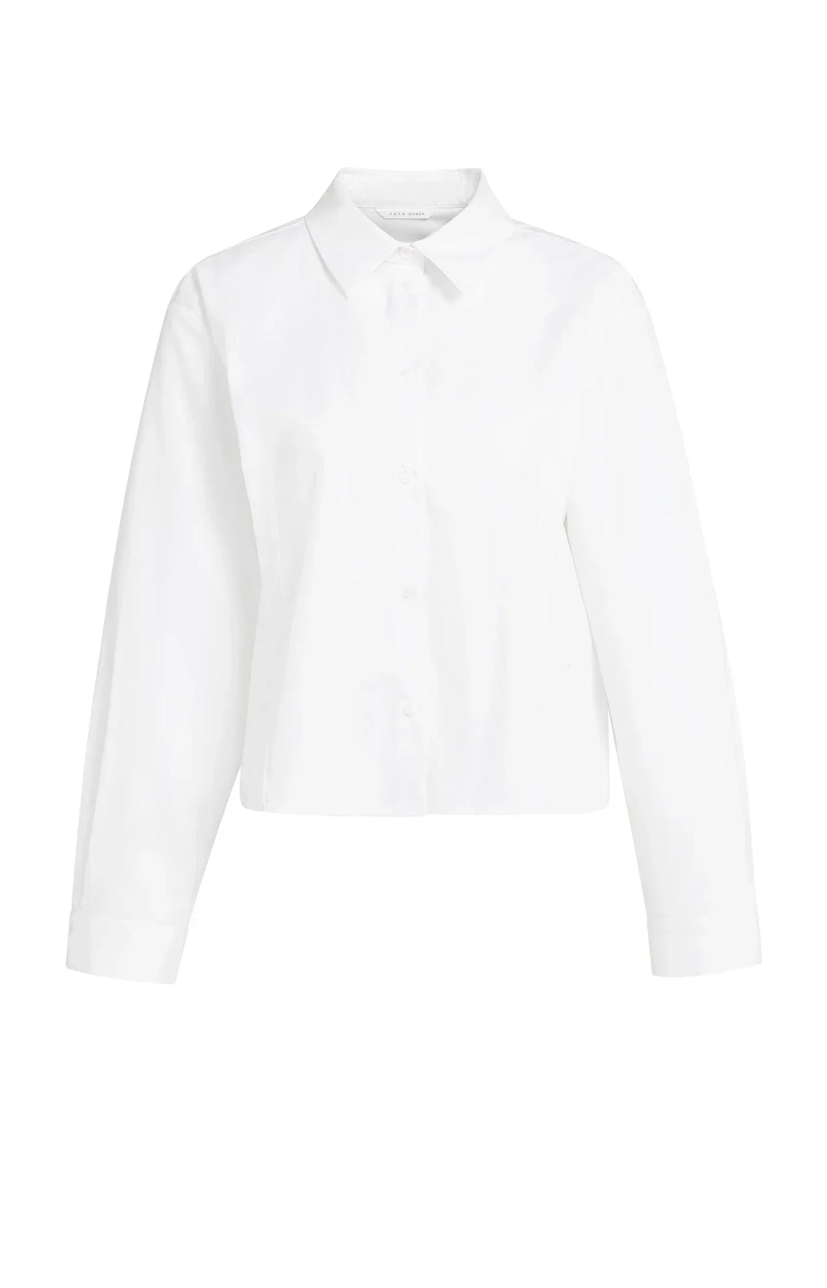 YAYA Poplin Blouse With Button Detail