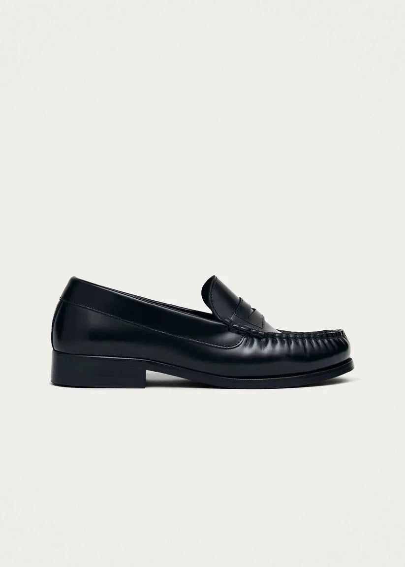 Alohas Rivet Leather Loafers