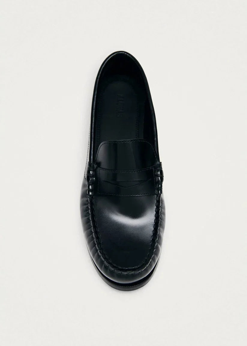 Alohas Rivet Leather Loafers