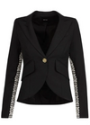 Smythe One Button Tux Stripe Blazer