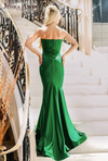 Strapless Mermaid Gown with Princess Seams