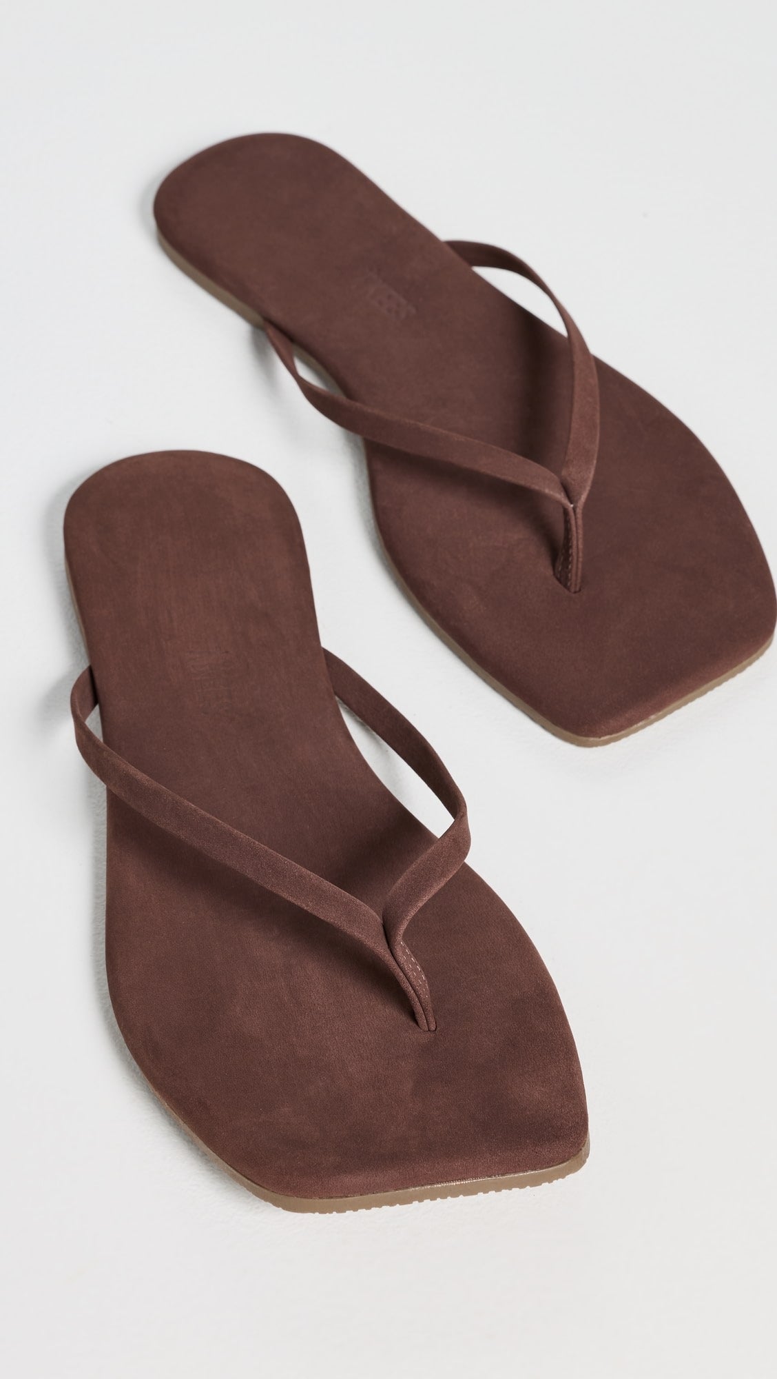 TKEES Square Toe Lily Suede サンダル 6 TKEES Square Toe Lily Suede Brown