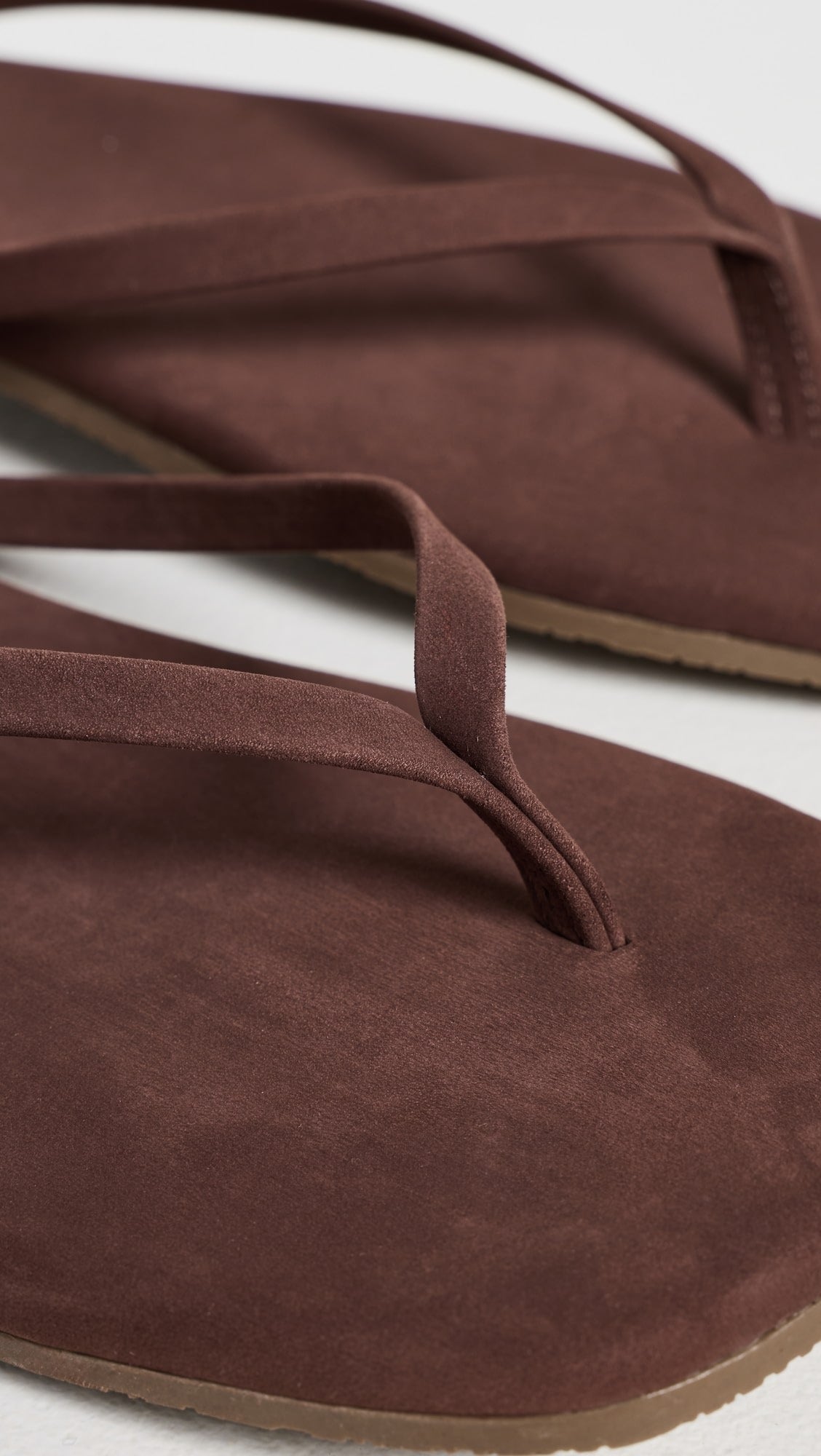 TKEES Square Toe Lily Suede Brown