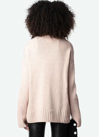 Zadig & Voltaire Alma Spiked Heart Sweater