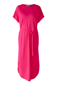 Oui Belted Dress Pink