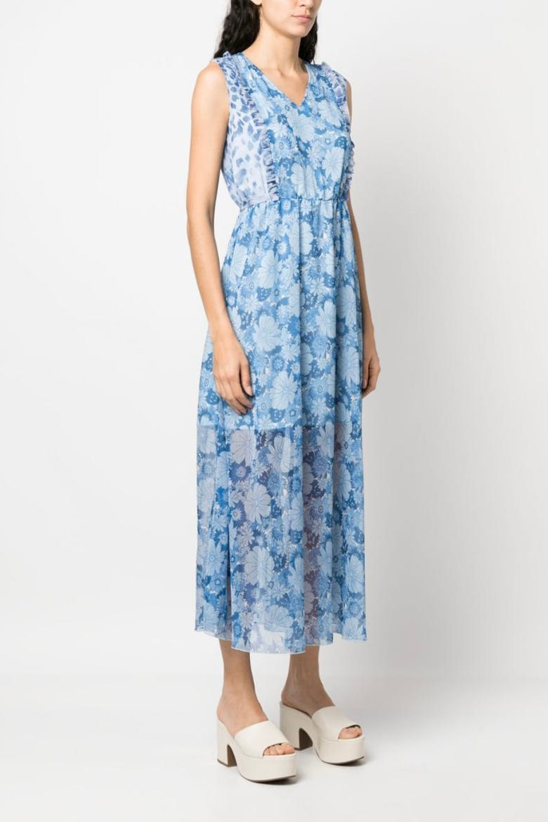 Liu Jo Crepon Flowy Dress – Très Chic