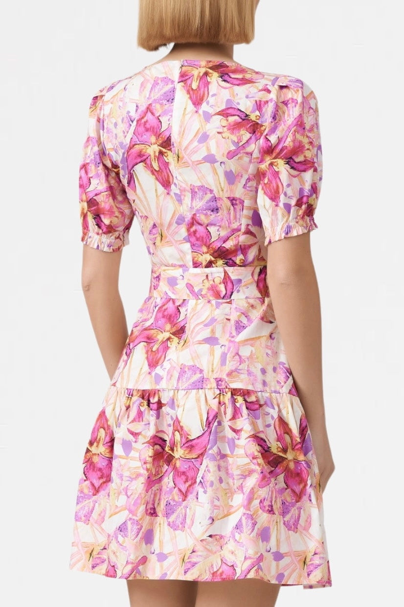 Floral Print Self Belted Blouse  Fashion outfits, Floral print