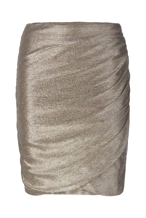Riani Nevada - Mini-jupe métallisée en jersey