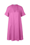 Riani Linen A-Line Short Sleeve Dress