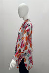 Max Volmary Floral Button Down Tunic