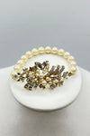 Bracelet en perles et feuilles Elen Henderson