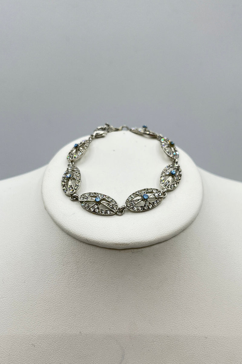 Elen Henderson Oval Design Crystal Bracelet