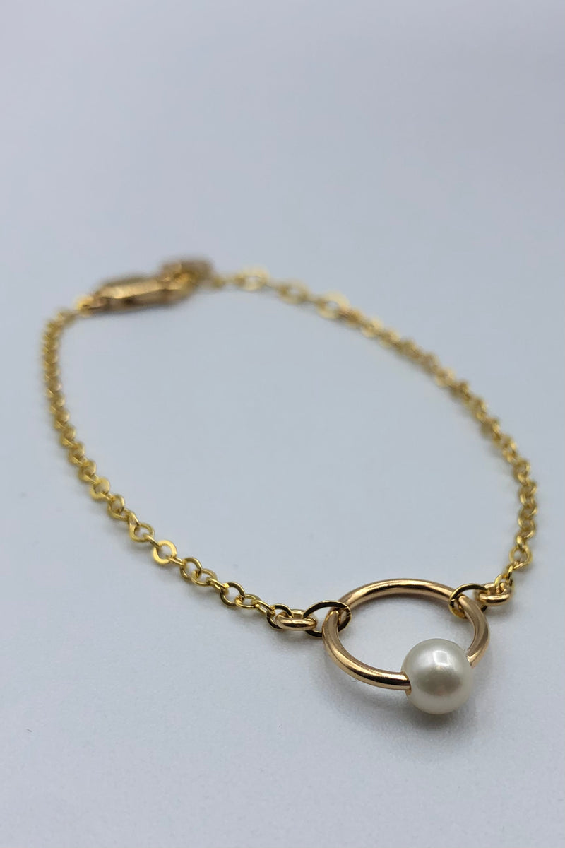 Harakiri Saskia Gold Ring Bracelet
