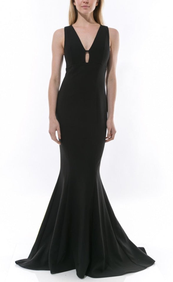 Likely Albury Cut Out Back Gown - Très Chic 